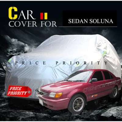 Cover Mobil Soluna Wateproof / Sarung Mobil Soluna / Penutup Mobil SILVER soluna | Best Price