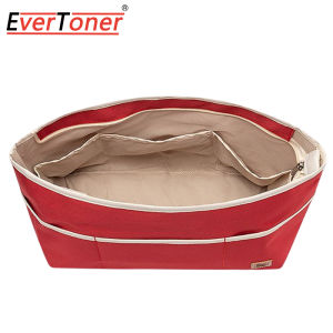 EverToner for LV-Neverfull Tote Bag Satin Insert Bag Organizer Women Makeup Handbag Bags Inner Purse Organizer