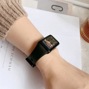 Leather Strap For Huawei Band 7 / 6 Strap Leather Replacement Wristband For Huawei band 8 Honor Band 6 Strap Cowhide Watch Accessories For Huawei Band 6