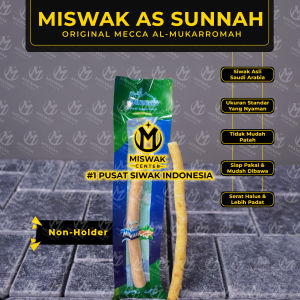 [MISWAK AS SUNNAH - TANPA HOLDER] - SIWAK SUNNAH ROSUL - ORIGINAL SIWAK MECCA AL MUKARROMAH