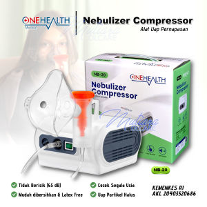 Nebulizer Compressor Onehealth NB-20 / Onemed 405A / GEA 405B - Alat Uap Terapi Pernafasan