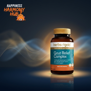Herbs of Gold Gout Relief Complex - Natural Joint Support Supplement