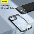 Baseus Phone Case For iPhone 13 Pro Max Transparent Clear Case Coque Thin Soft PC Back Cover For iPhone 13 series. 