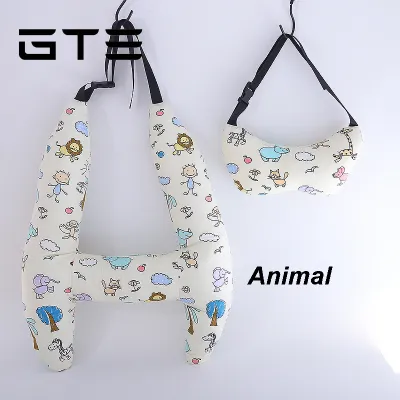GTE 2pcs Car Sleeping Pillow Multifunctional Adult And Child Washable Head Support Car Travel Pillow - Fulfilled by GTE SHOP