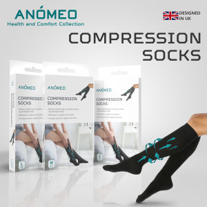 Anomeo Anti Fatigue Improve Blood Circulation Compression Socks