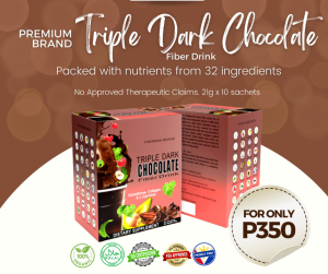 Triple Dark Chocolate Fiber Drink