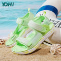 YOHI sports sandal slippers children shoes for girls 5 to 6 7 8 9 10 11 12 13 14 15-16 yrs year old teens girl outdoor Anti slip beach shoe Casual kids sho size sport sandals. 