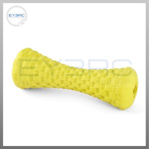High Quality Rubber Dumbell Design Chewing Toy for Dogs & Cats Durable Chew Bone Toy Random Color