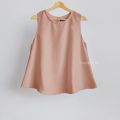 Bayleaf.id Tania Inner Basic Tanpa Lengan / Baju Dalam Tanpa Lengan Premium / Sleeveless Inner Basic. 