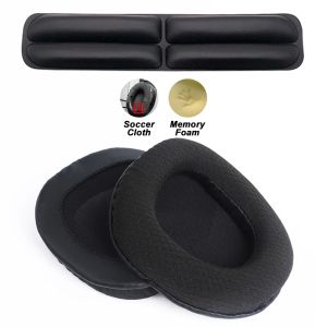 Replacement for Sades SA-903 SA-810 Ear Cushion Repair Parts Accessories Earmuffs Ear pads Headphones Mesh Foam Protein Leather