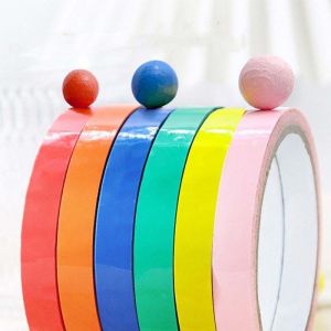 Selotip Tape Warna DIY / Tape Bola / Roll Pita Balon Air / Ball Maker Tape Bola Tape Gulung