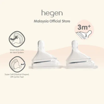 Hegen Teat Medium Flow (2-pack)