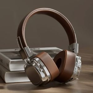 Retro On Ear Headphones Wireless Bluetooth Headsets DJ Stereo Sounds Foldable Bluetooth 5.3 Earphones Gamer Choice