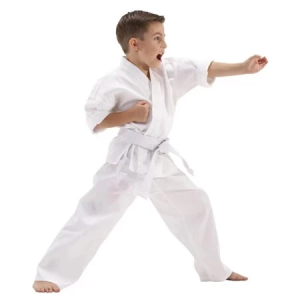 Child Adult Karate Uniform Suit WTF Taekwondo Kick Boxing Mma Karate Martial Art Uniform
