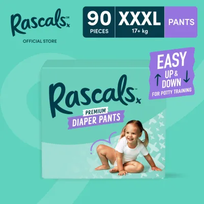 RASCALS Pants Super Jumbo Box XXXL - 30 pcs x 3 (90 pcs)