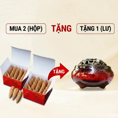 Nhang nụ trầm hương cao cấp thác khói ngược sạch nguyên chất Xưởng Mộc Việt (nụ búp sen) dùng xông nhà thơm phòng xua tà tẩy uế thanh lọc không khí giúp thư giãn mang lại may mắn bình an - Hộp 100g/Túi 500g/1kg