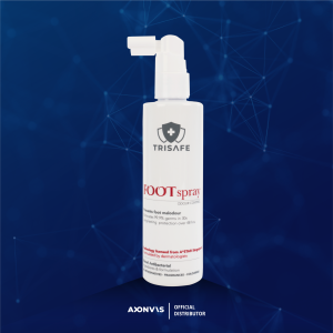 TriSafe FOOTspray Antimicrobial Spray | Anti-Odour for Feet & Shoes Daily