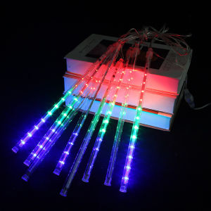 3.5M Waterproof Meteor Shower Rain LED Light Meteor Raindrop LED Tube Decoration Light Indoor/Outdoor Decoration Light