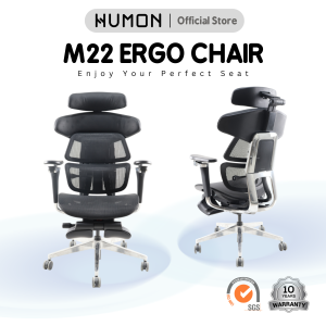 M22 HUMON X Ergo Chair | Ergonomic Chair | Office Chair | Office Furniture | High Back Mesh Chair | Premium Quality | 10 Years Official Warranty