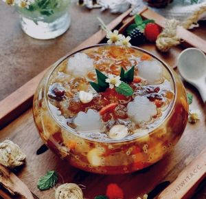 Chè dưỡng nhan 500g đủ 15 vị . Tặng kèm  phần táo đỏ