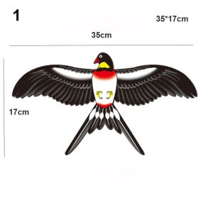 YESHE Garden Outdoor Sports DIY Toy Children Gift 35cm Large Eagle Kites Flying Bird Kites Plastic Eagle Kite