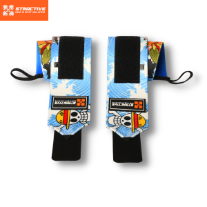 Stractive Wrist Support Strap 2PCS One Piece Design – Adjustable Gym Wrist Brace for Weightlifting Training Barbell Strength Workout | Wrist Strap for Gym Weight Lifting Straps for Men Fitness Wrist Support Gym Accessory for Men and Women
