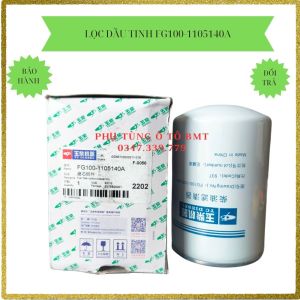 Bộ lọc dầu TMT 3.5 tán TMT Sinotruk 8 tấn máy điện. Mã lọc FG100-1105140A và FG200-1105350