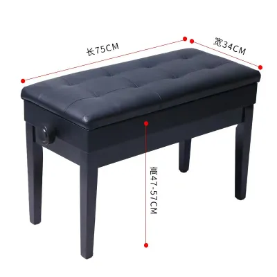 1221【Malaysia Ready Stock】Adjustable Piano Bench Single Seat Children Piano Seat Piano Chair Moden Keyboard Piano Bench Piano Stool可调高度钢琴椅子钢琴凳