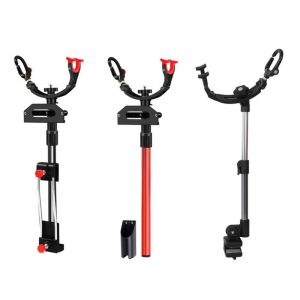 BETTERFORM Giá đỡ thùng Giá đỡ cần câu cá Thép không gỉ Thiết kế xuyên quốc gia Giá đỡ cần câu Iso Di động Lớp phủ chống gỉ Người giữ thuyền biển Câu cá biển