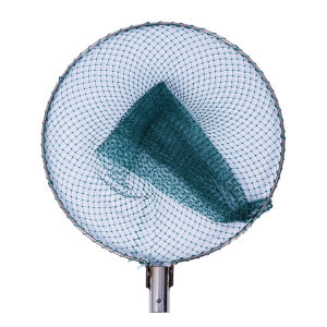 Nylon Fishing Net Head Stainless Steel Handleless Dip Net Head Multi-Strand Fly Fishing Dip Net