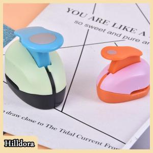 [Hilldora] อุปกรณ์เจาะรูกลมขนาด9 16 25มม. อุปกรณ์ตัดสมุดภาพทำมือแบบทำมือ