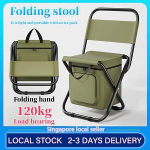 Portable Outdoor Foldable Chair Stool Fishing Camping Beach Folding Chair