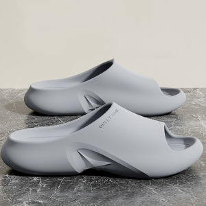 Comwarm Men Classic EVA Slippers Beach Shoes Fashion Men Sandals Large Size Indoor Outdoor Slippers Non-Slips Casual House Shoes