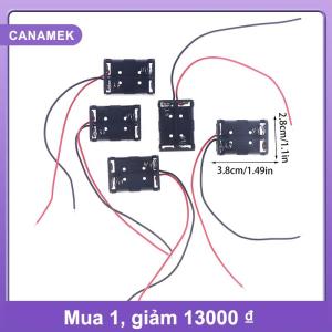 【CANAMEK】 5pcs 23A pin 12V Clip chủ Box trường hợp đen chất lượng cao cho 23A MN21 MS21 Xe điều khiển từ xa hộp pin