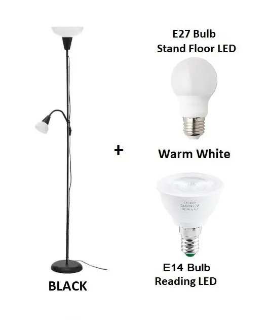 IKEA Tagarp Floor Uplighter Stand Floor Reading Lamp Lampu