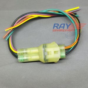 SOKET KABEL SPULL KAWASAKI NINJA R RR S SS ORIGINAL / SOCKET DLC RESET 4 PIN