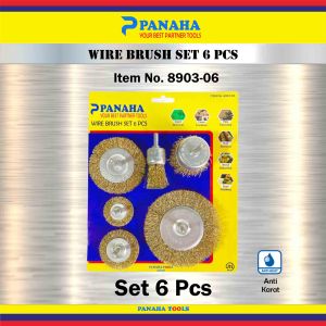 PANAHA WIRE BRUSH SET 6 PCS