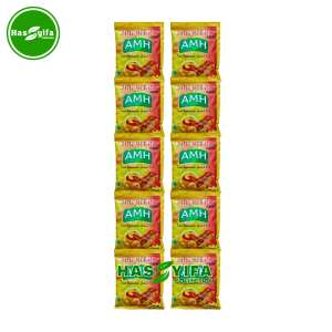AMH Jahe Merah Herbal Plus Habbatussauda Madu Kemasan Renceng isi 10 Sachet