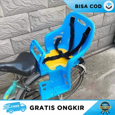 BONCENGAN ANAK DUDUKAN EMPUK BELAKANG SEPEDA SAFETY SEAT BELT SANDARAN