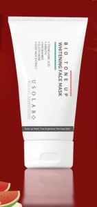 Kem ủ trắng mặt Usolab Bio Tone Up Whitening Face Mask - Giúp sáng da cải thiện sắc tố mờ nám 50ml