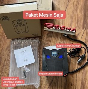 AM-15 Inflator Pompa Angin Ban Mobil Elektrik 150 PSI LCD SOHA Car Air Compressor with Tool Mobil Daihatsu Toyota Honda BR-V Rocky Rush xpander Cross Raize