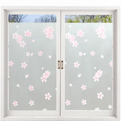 Window film สติ๊กเกอร์ติดกระจกฟิล์มสูญญากาศ ยาว 2 เมตร ม้วนละ 1 ม้วน เลือกลายต่างๆได้ 113E