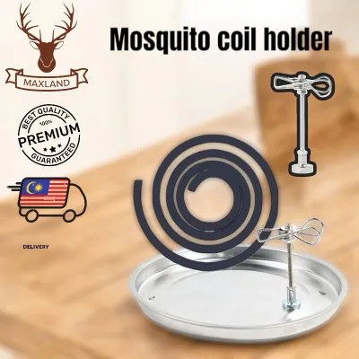 Mosquito Coil Bracke Magnetic Stainless Steel Incense clip function Tray Base Home Incense Mosquito Repellent 磁铁蚊香夹