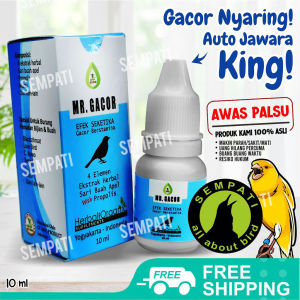 SEMPATI Mr. Gacor  Biru GOC Vitamin Penggacor Stamina Untuk Burung Pemakan Bijian GACORBR