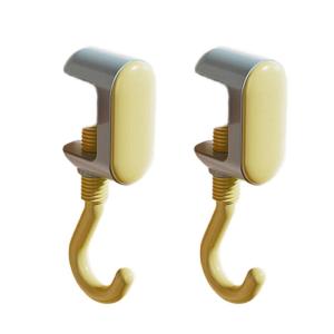 Gói của 2 mạnh mẽ vật liệu ABS bàn Ví chủ sở hữu với thiết kế thanh lịch cho tổ chức túi trong bất kỳ thiết lập sử dụng