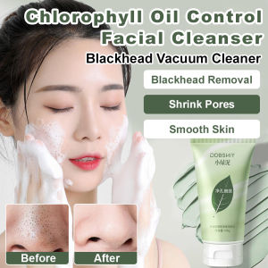Green Clay Facial Cleanser Pore Minimizing Gentle Exfoliation Whitening And Pore Cleansing Facial Cleanser Oil Control Blackhead Removal Deep Cleansing Pores