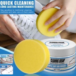White Shoes Cleaner / Shoes Sole Whitener / Shoe Care Stain Remover Deep Cleans and Reconditions