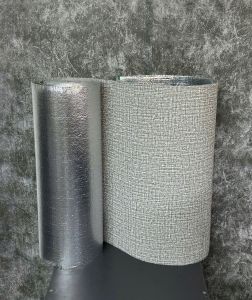 Cuộn Xốp Dán Tường Tráng Nhôm dày 2mm dài 3.3m x 50cm chống ẩm mốccó keo sẵn