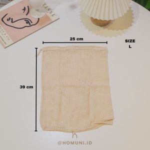 Shopa Tas Belanja Lipat Jaring Eco Friendly Reusable/Cotton Produce Mesh Shopping Bag/Kantong Tempat Sayur Buah Ramah Lingkungan