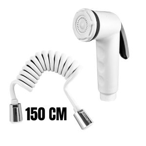 Promo Bidet Spray Shower Toilet 1 Set Dengan Selang Toilet Fleksibel Modern